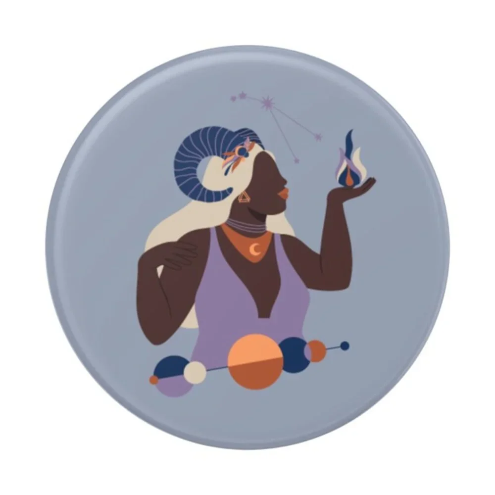 be rooted Aries Popsockets Single Grip & Stand Universal Phones Tablet Holder